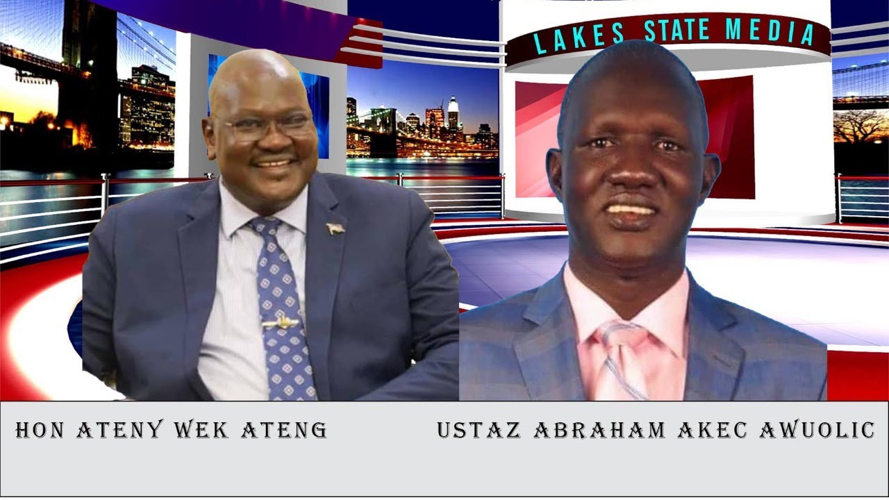 Debate between Abraham Awolich, and Ateny Wek