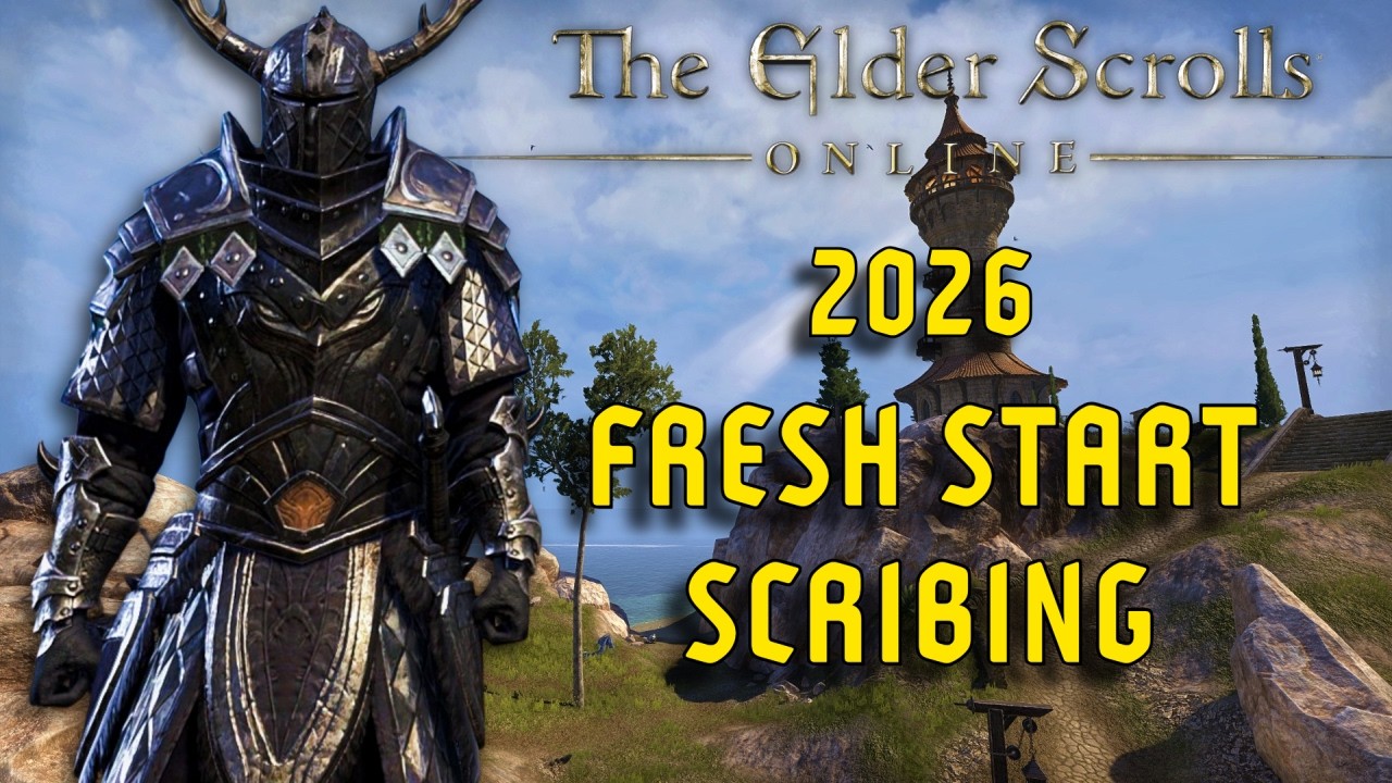 ELDER SCROLLS ONLINE FRESH START IN 2026🍃 SCRIBING ADVENTURE 📖