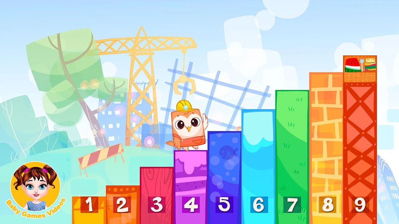 Bibi Pet Numbers 123 - Counting and Sorting Kids Games - Baby Games Videos