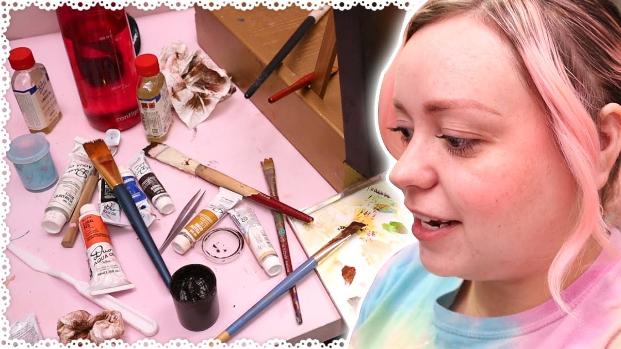 The Oil Painting Begins!