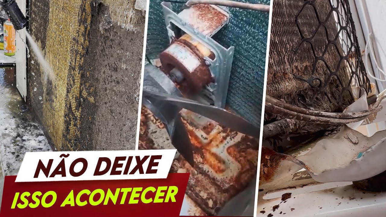 SEGREDO para o ar condicionado DURAR MAIS🤔🤯