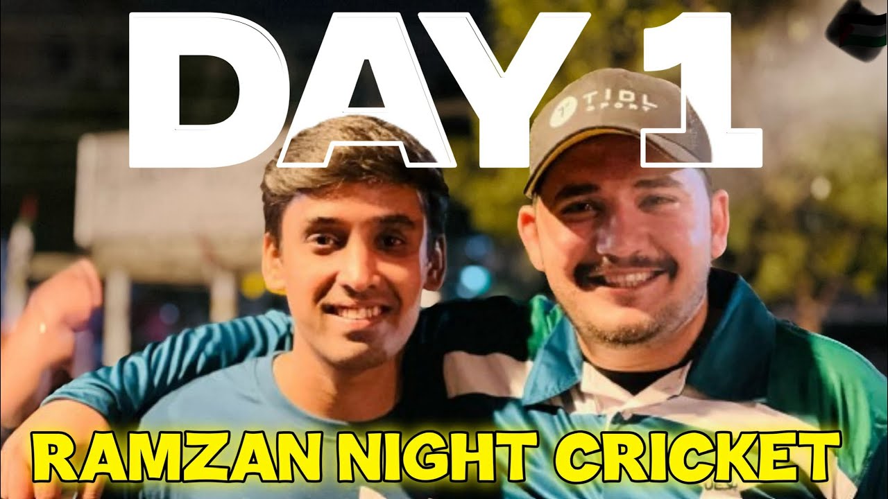 RAMADAN NIGHT CRICKET DAY 01 🏏&hearts;️ | With First PR PROMOTION 😍&hearts;️