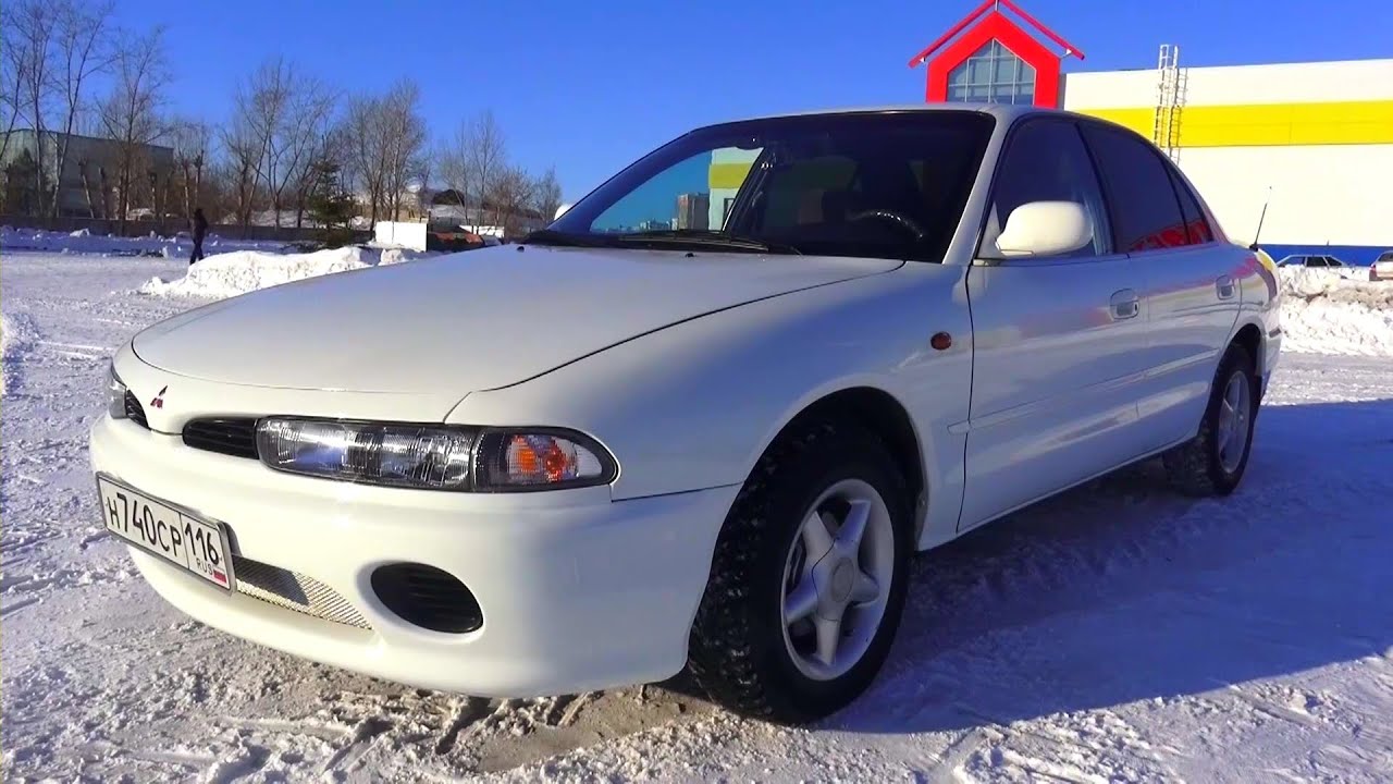 1995 Mitsubishi Galant 2.0. GLS Super Saloon. Start Up, Engine, and In Depth Tour.