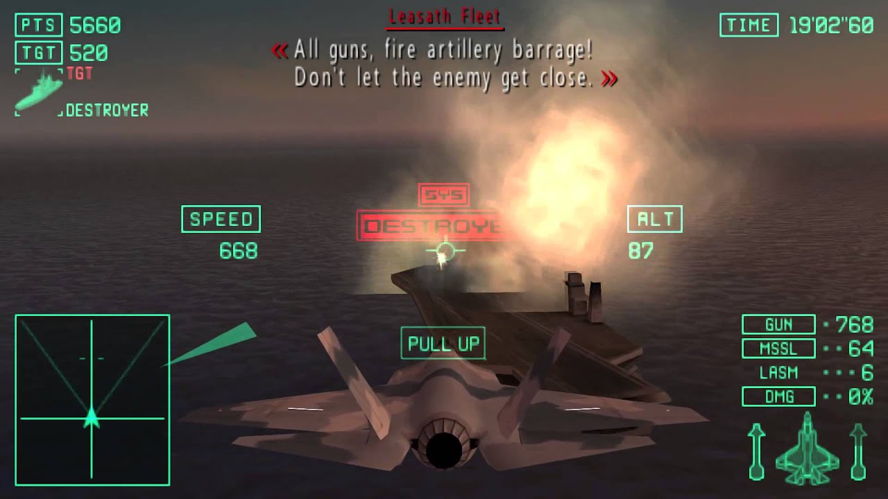 Ace Combat X: Skies of Deception - Mission 13B: Armada