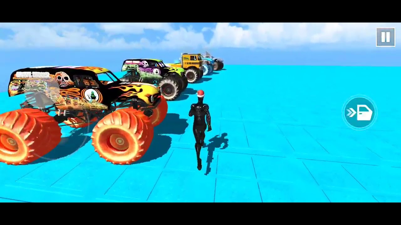 INSANE Monster Truck Stunt Car Gameplay — No Limits!