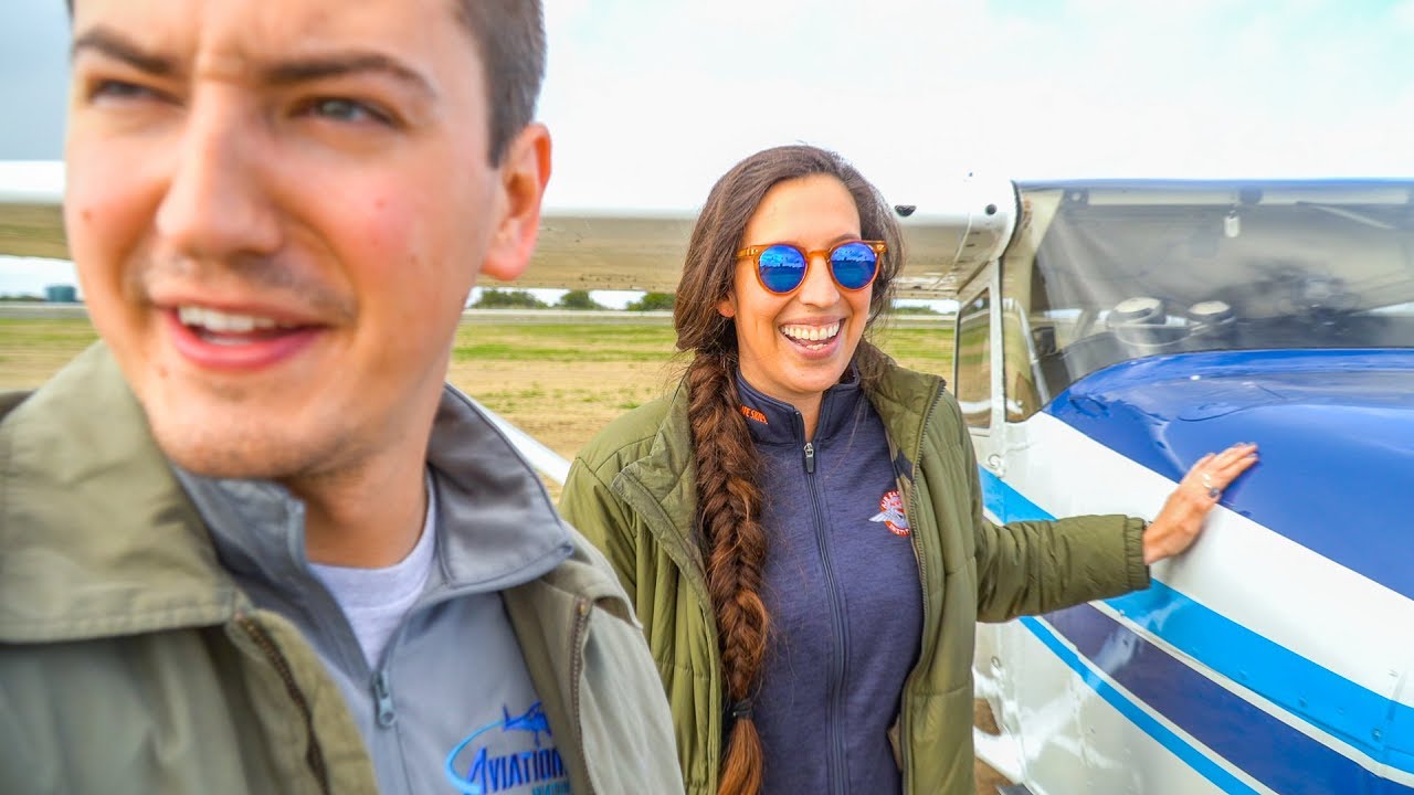 Landing on CATALINA ISLAND with CFI Alicia
