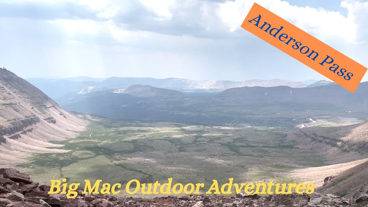 Uinta Highline Trail. Day Three. Anderson Pass.