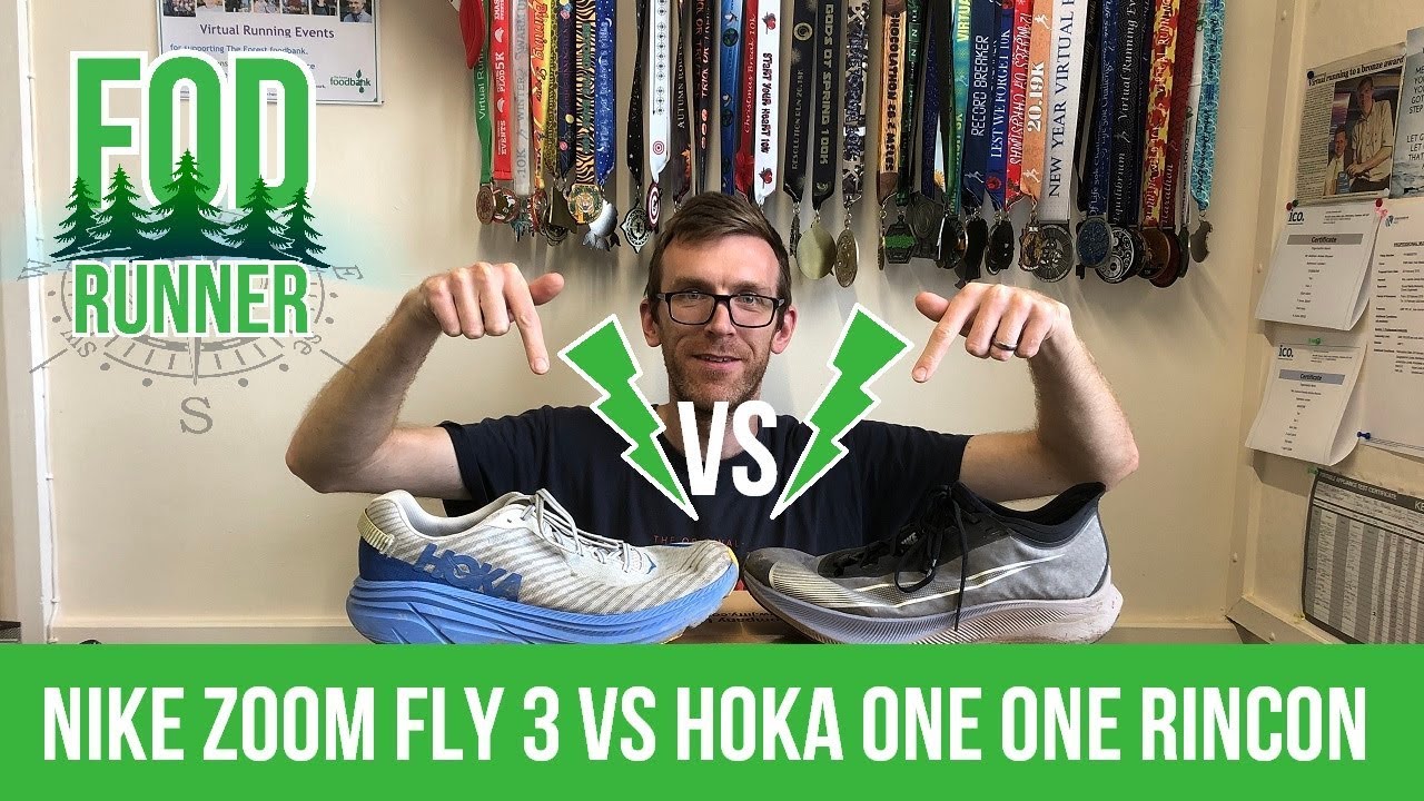 Nike ZOOM FLY 3 vs Hoka One One RINCON - NEED FOR SPEED | FOD Runner