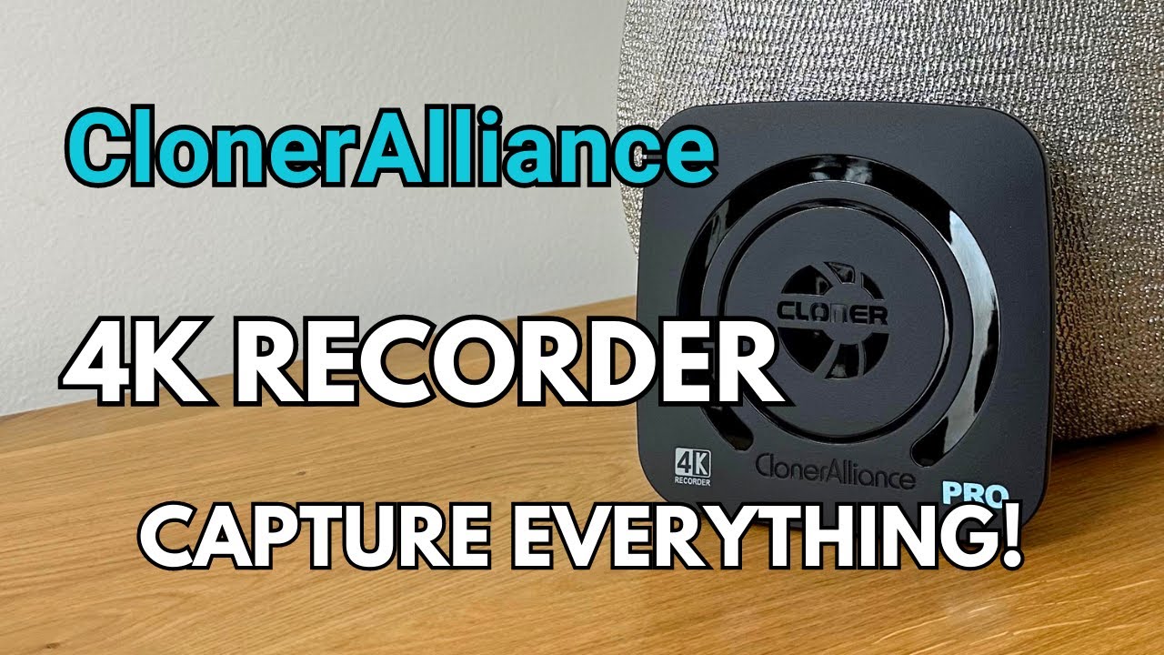 ClonerAlliance UHD 4K Pro - Capture PS5, Xbox, PC & Streaming Devices