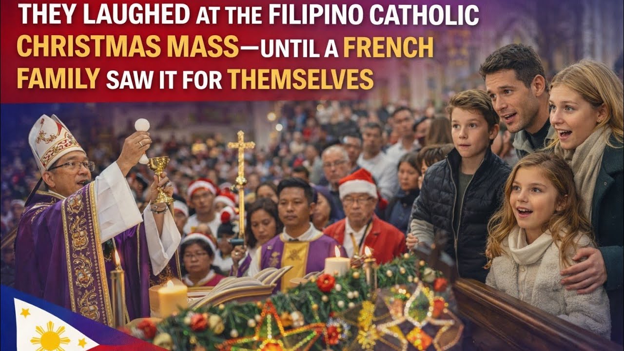 They Laughed at the Filipino Catholic Christmas Mass&mdash;Until a French Family Saw It for Themselves
