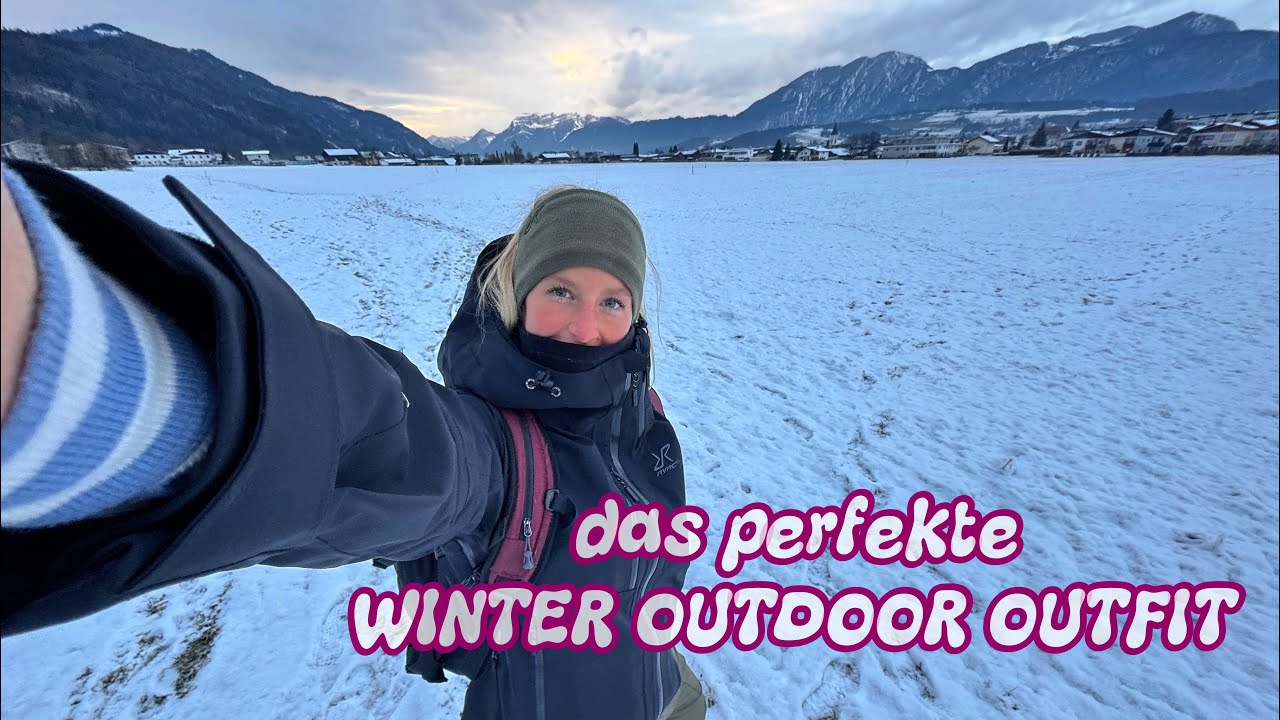 Das perfekte WINTER OUTDOOR OUTFIT, auch bei MINUS Graden - Revolution Race