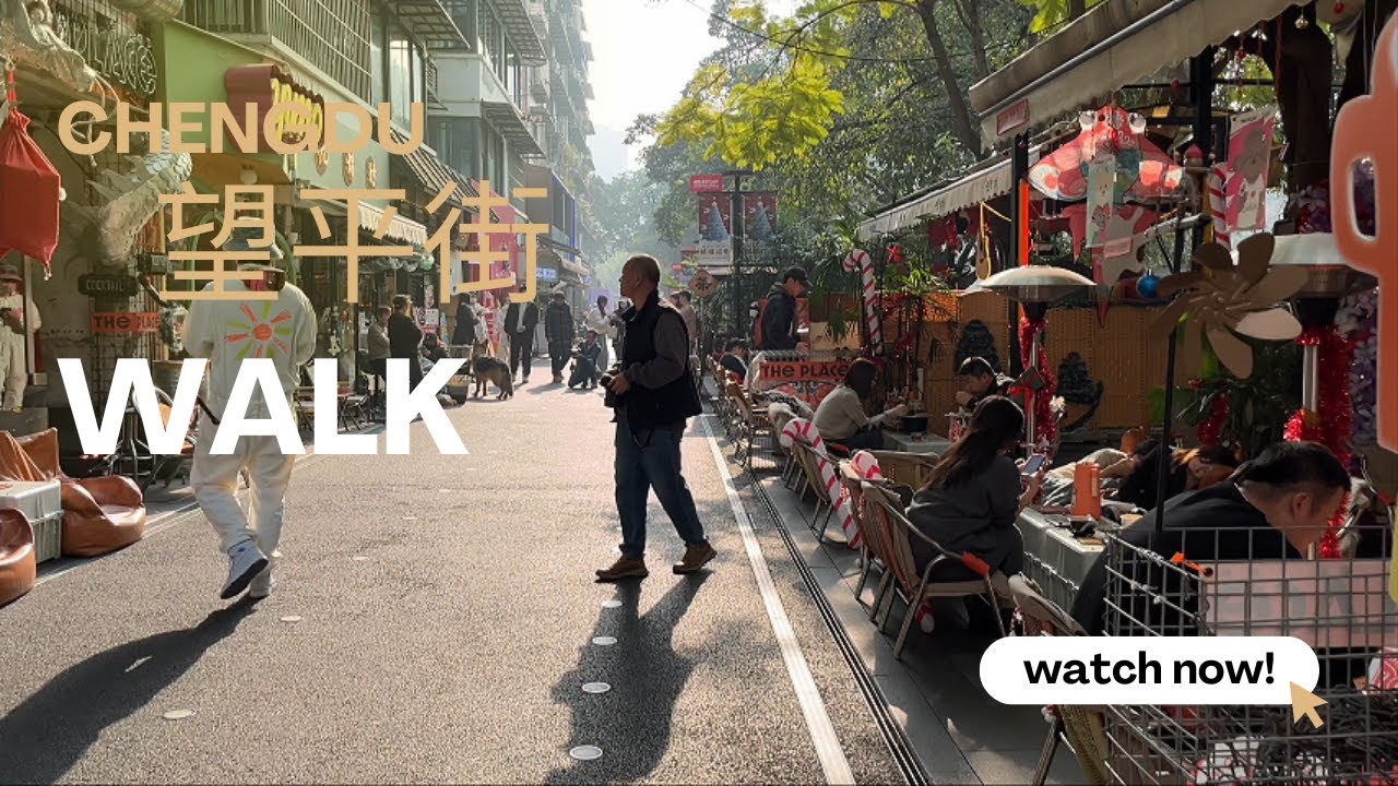 在成都望平街散步