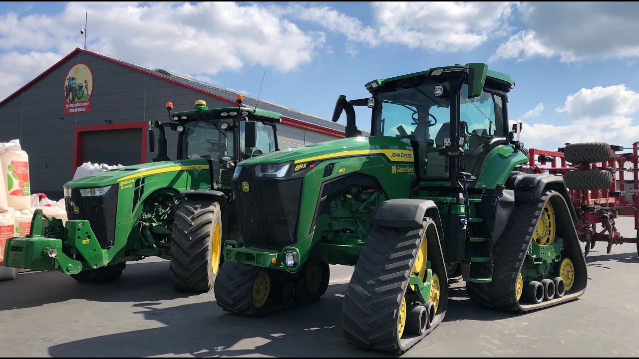 GR Lewandowscy - Wielkie starcie John Deere 8400R vs 8410 RX