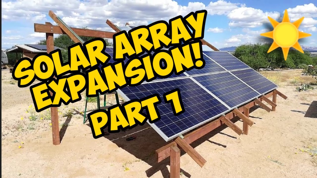 Build An Inexpensive Solar Ground Mount