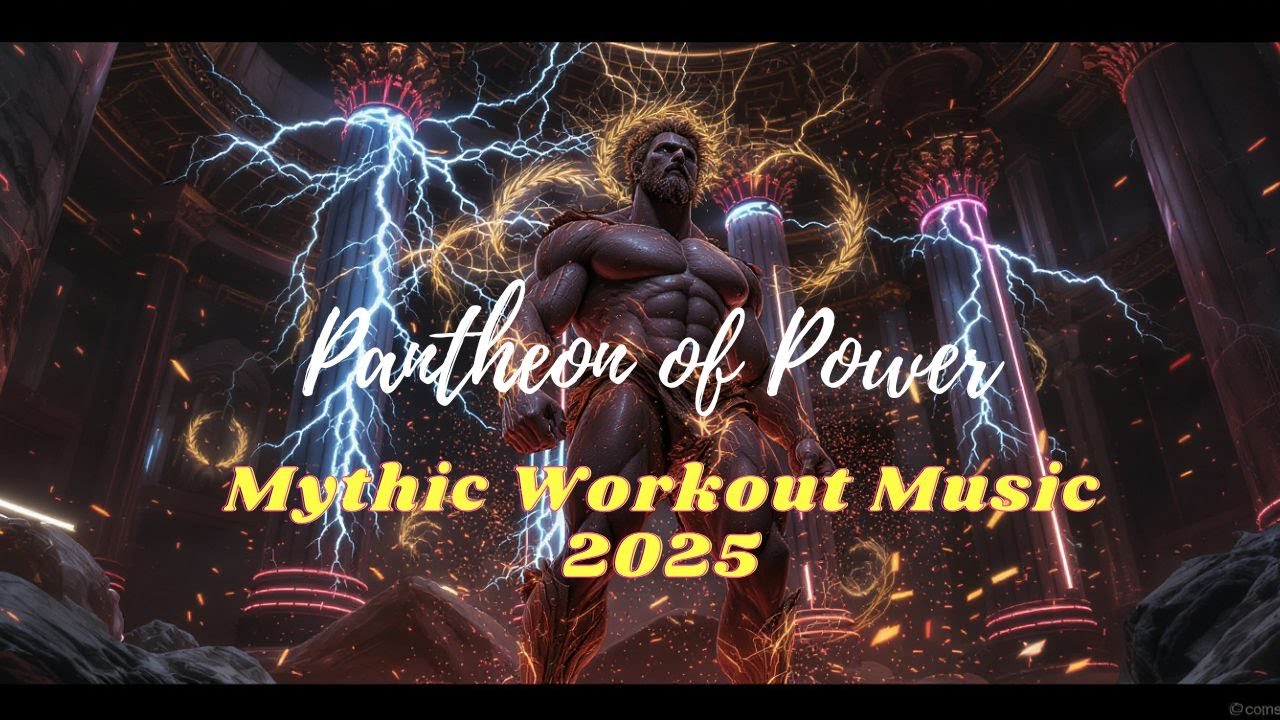 Pantheon of Power: Mythic Workout Music 2025 | Epic Trap + EDM Gym Motivation