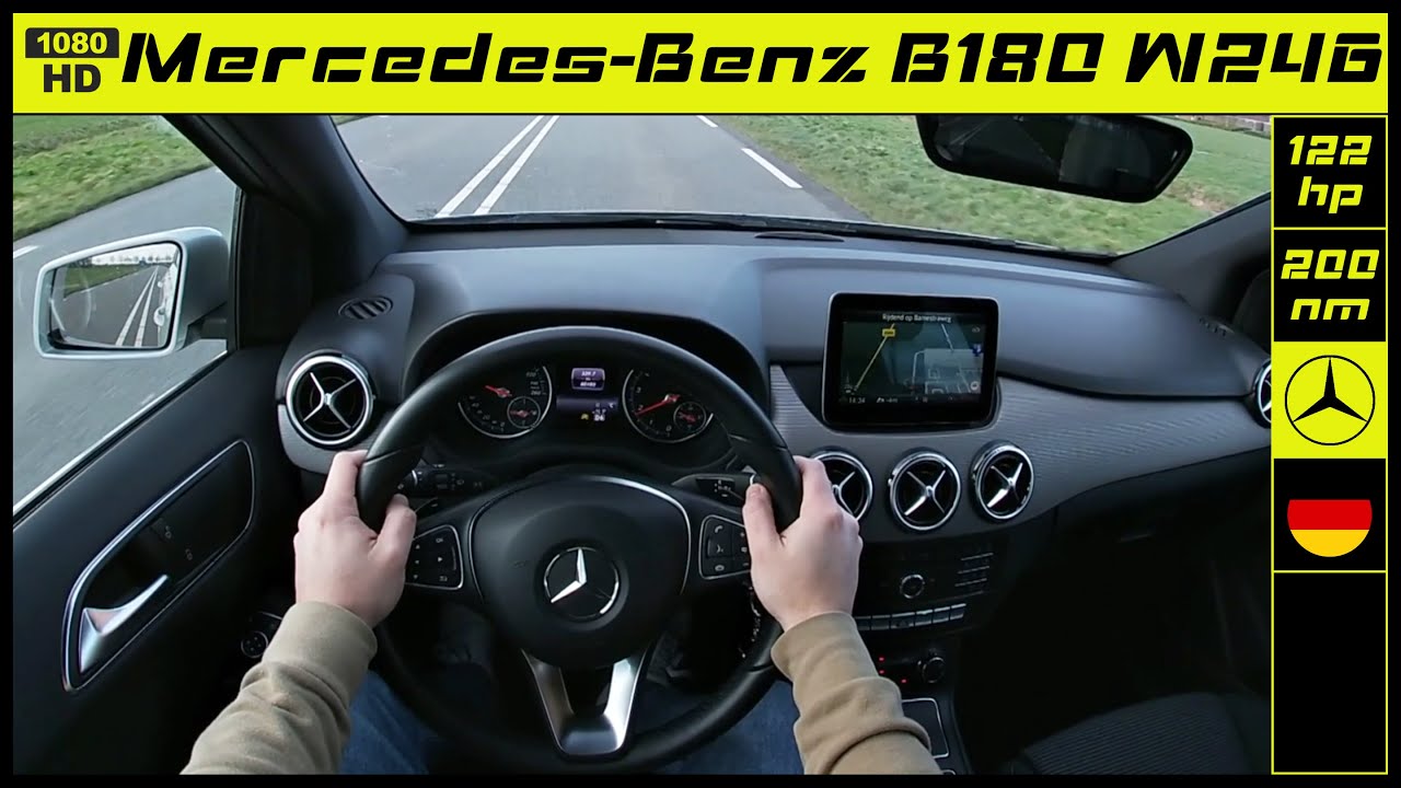 Mercedes-Benz | B180 W246 | 2016 | Onboard POV test drive | HD version