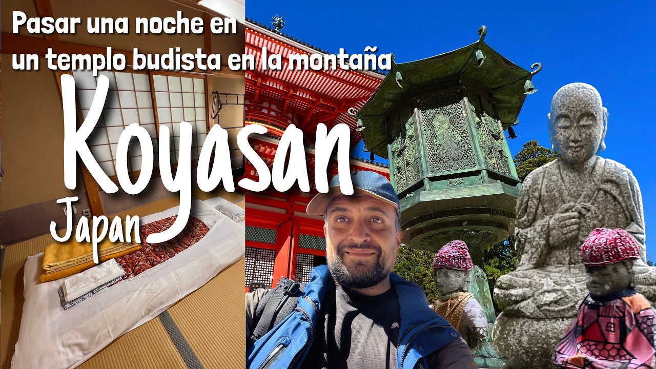 Koyasan 🪷🛌 alojarse en un templo budista en tu visita a esta montaña sagrada - Japón Japan HD vlog