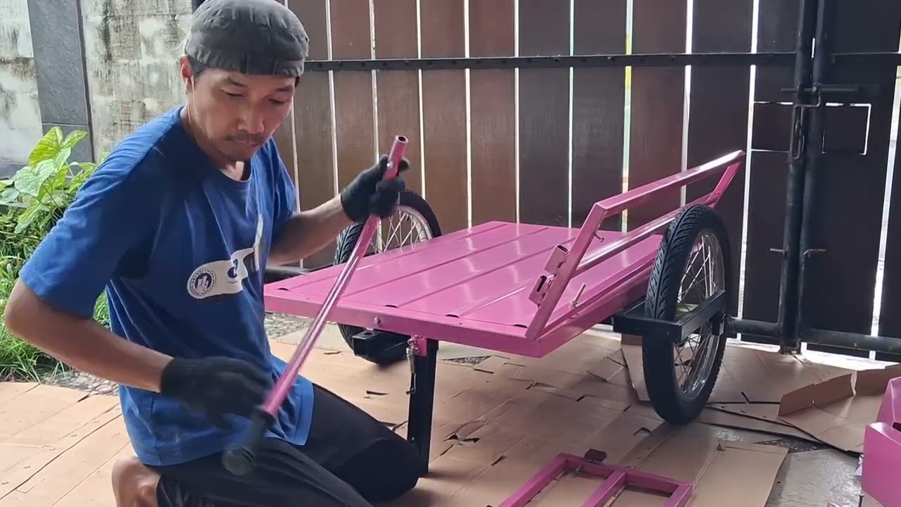 Cara merakit gerobak ToG tipe M lite