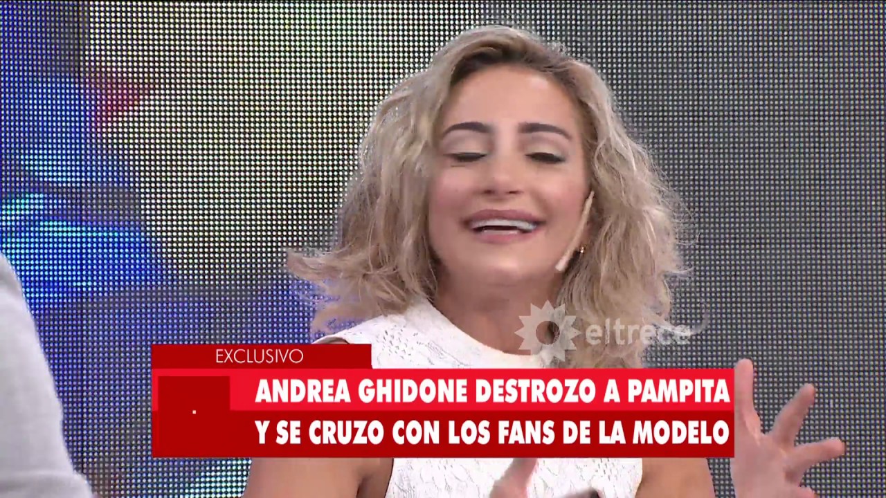 Andrea Ghidone destrozó a Pampita con una frase muy desafortunada