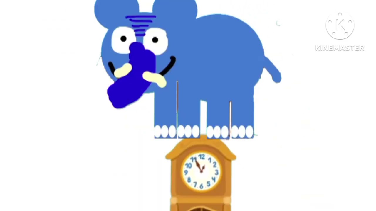 Hickory dickory dock elephant
