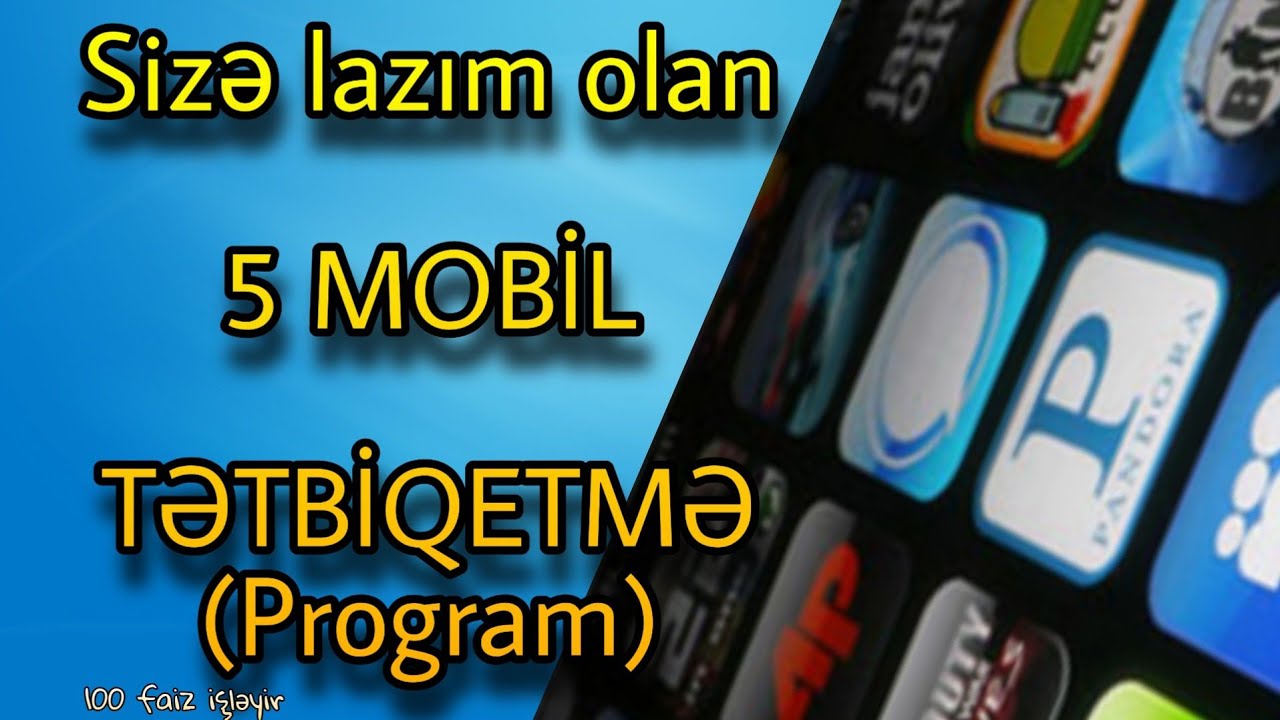 SİZƏ LAZIM OLACAQ GİZLİ MOBİL PROQRAMLAR#1(2020)