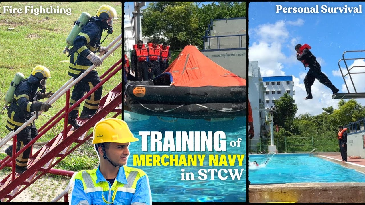 How was STCW Training with MAERSK Cadets | AMET | Personal Survival Training