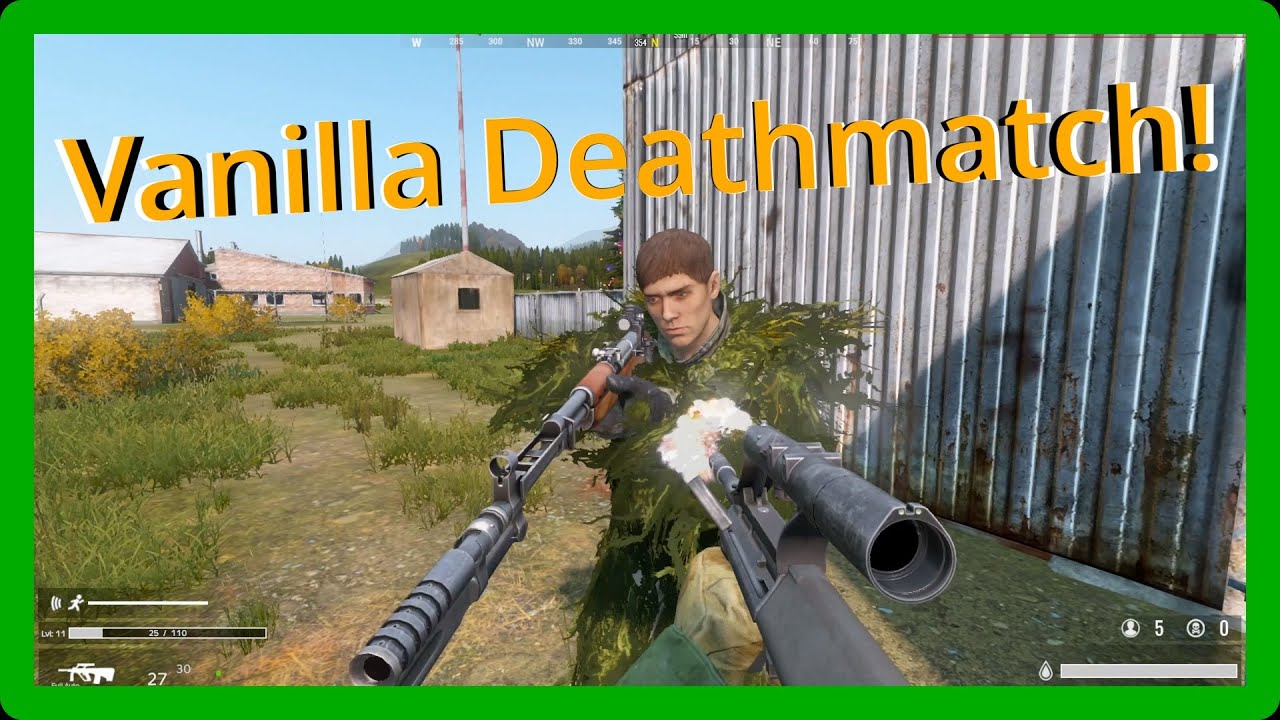 Мы тестируем сервер с режимом Deathmatch без модификаций!! DayZ V++