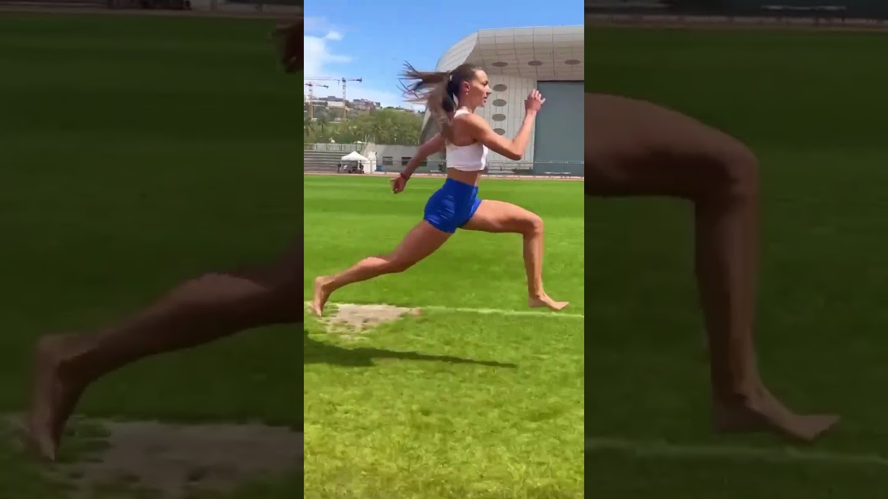 BOUNDING FOR POWER & SPEED 🔥 #training #jump #plyometrics #athlete #sports