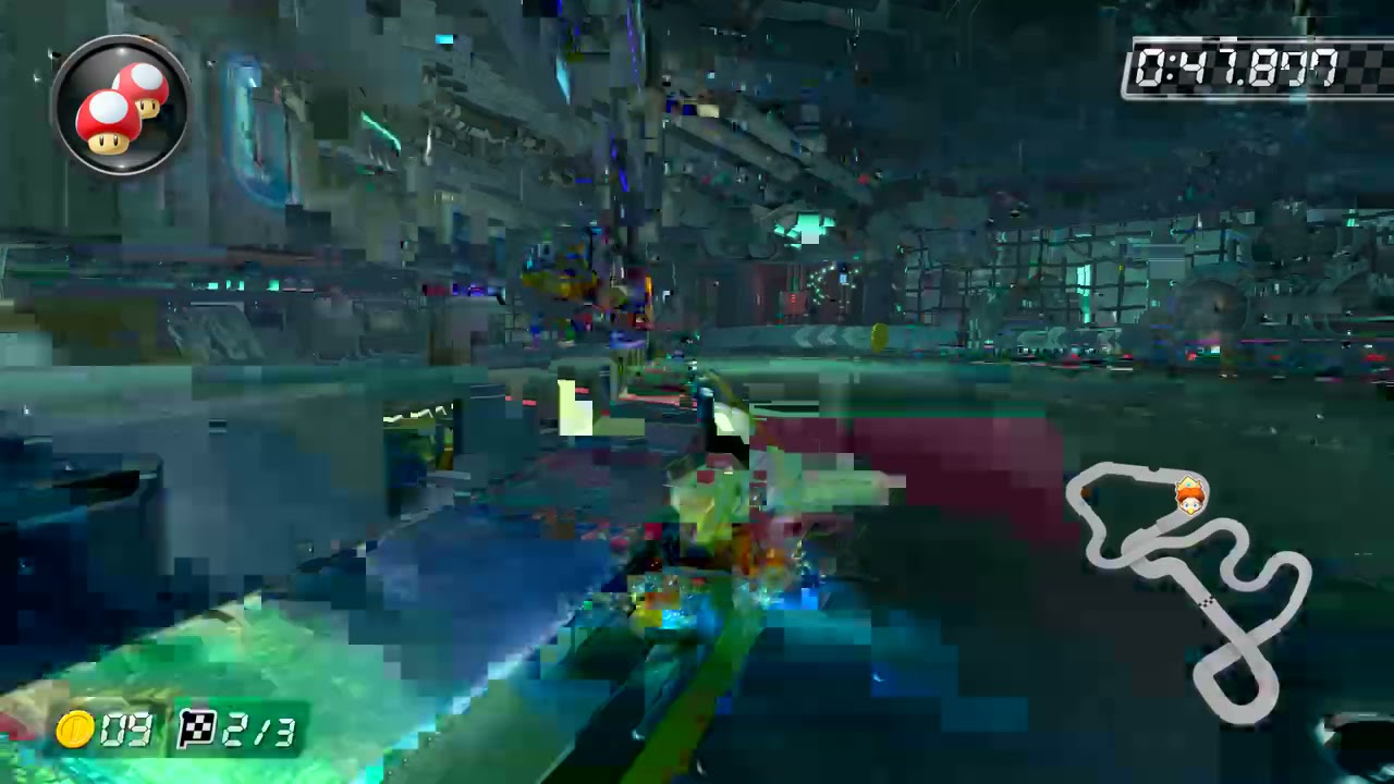3DS Neo Bowser City [150cc] - 1:43.127 - Alberto (Mario Kart 8 Deluxe World Record)