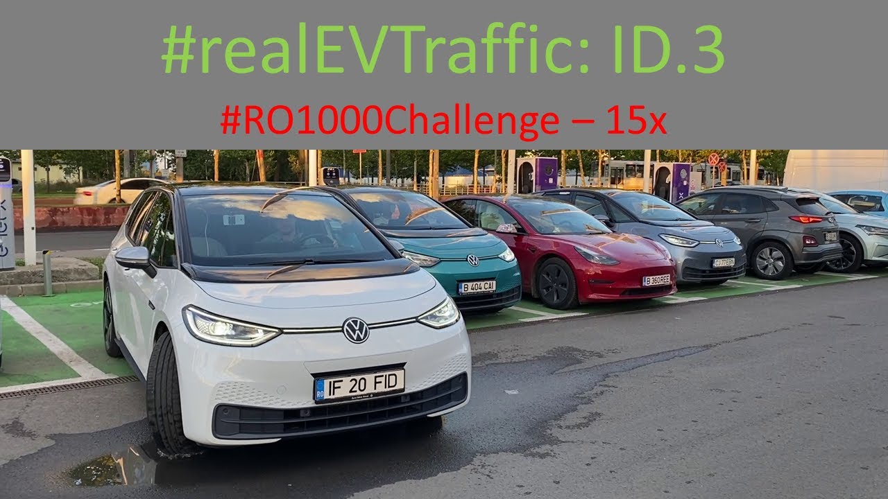 #realEVTraffic: ID.3 pe traseul #RO1000Challenge - Traseu prezentat în vizionare accelerată
