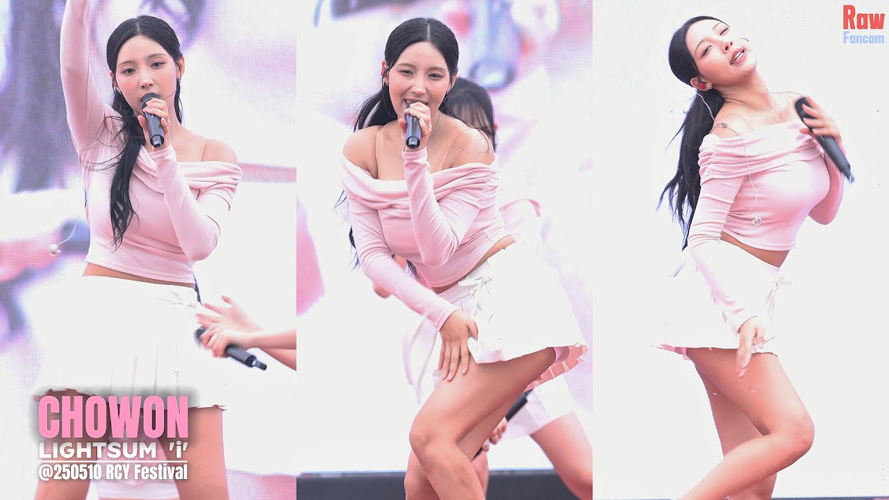 #라잇썸 초원직캠 #LIGHTSUM  CHOWON ♬ i @250510 청소년자원봉사 RCY Festival