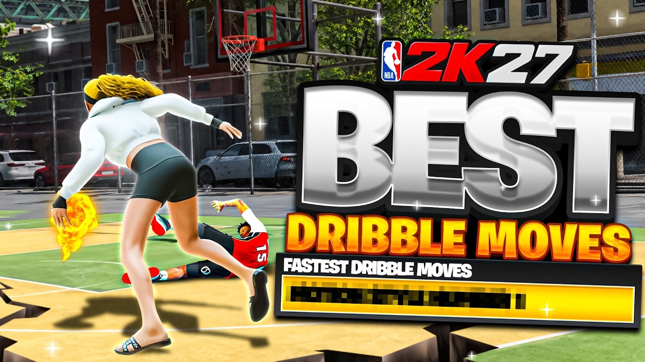 BEST DRIBBLE MOVES in NBA 2K27 for TALL GUARD BUILDS - FASTEST DRIBBLE MOVES & COMBOS 2K27