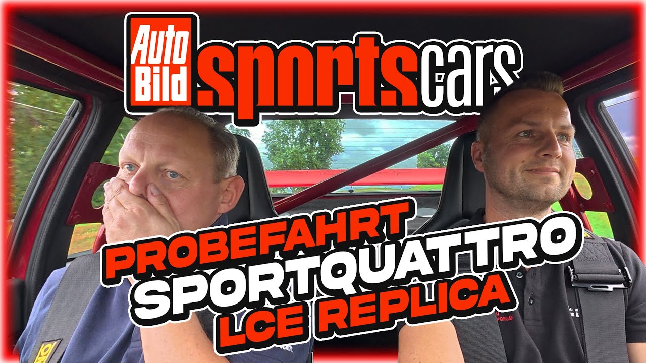 Die AUTOBILD SPORTSCARS zu Gast bei LCE? - Ein wilder Tag mit #sportquattro Replica und #porsche 992