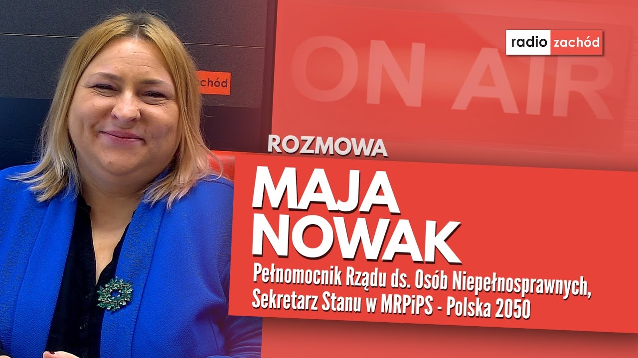 Maja Nowak Pełnomocnik Rządu ds. Os&oacute;b Niepełnosprawnych, Sekretarz Stanu w MRPiPS - Polska 2050