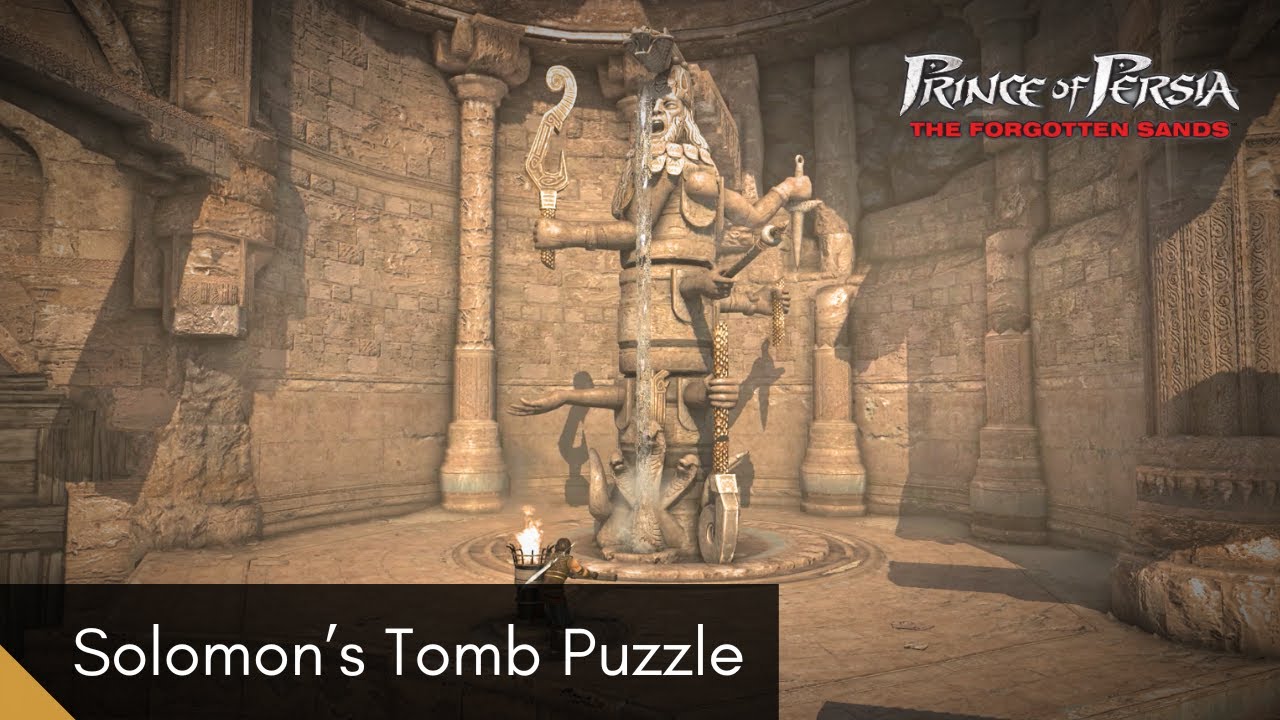 Prince of Persia: The Forgotten Sands - Solomon's Tomb Statues Puzzle