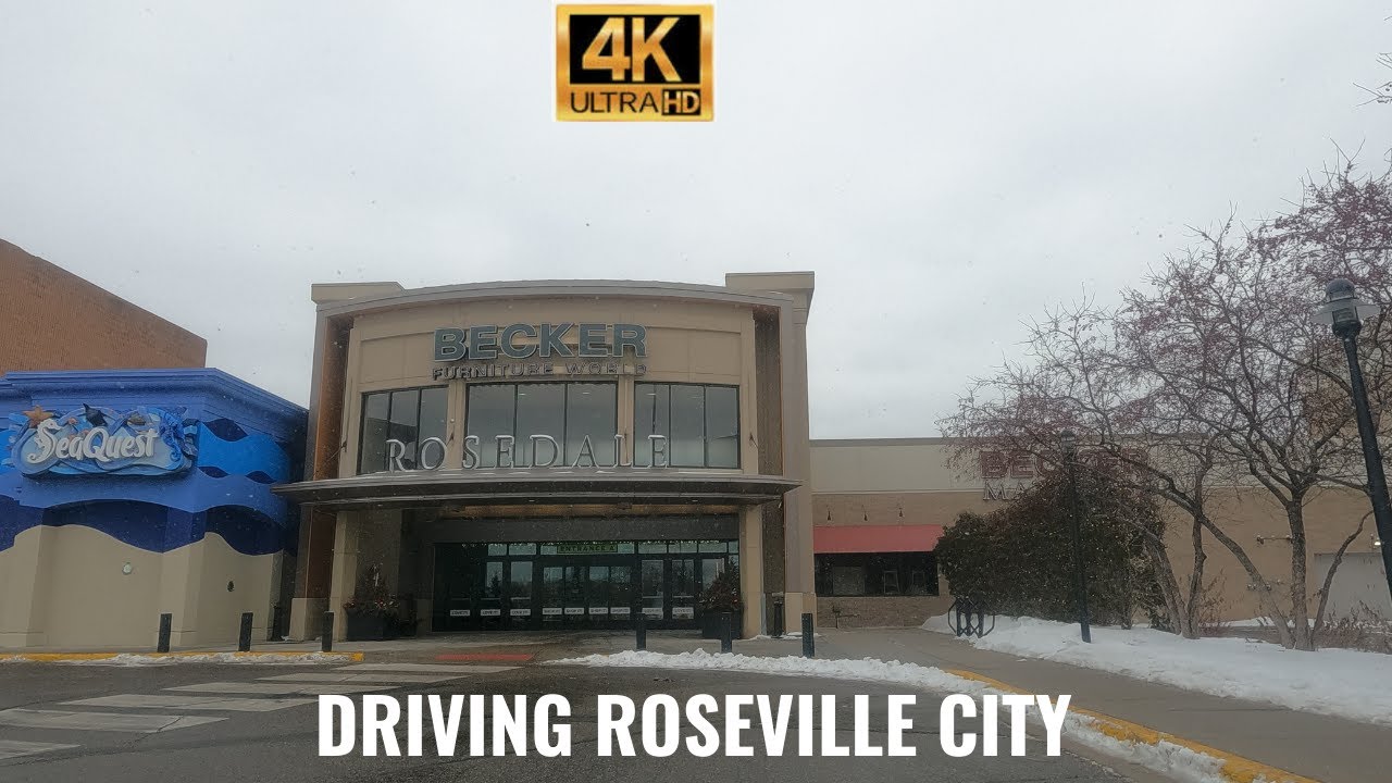 4K Driving Roseville City  | Minnesota