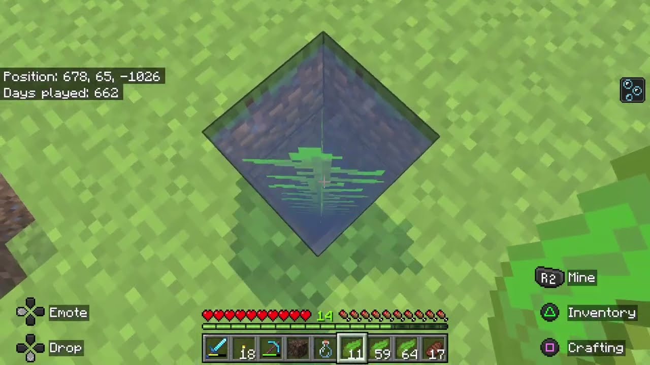How to make a bubble elevator Minecraft