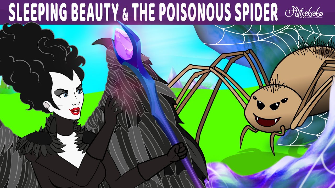 Sleeping Beauty and The Poisonous Spider | Bedtime Stories for Kids in English | Fairy Tales