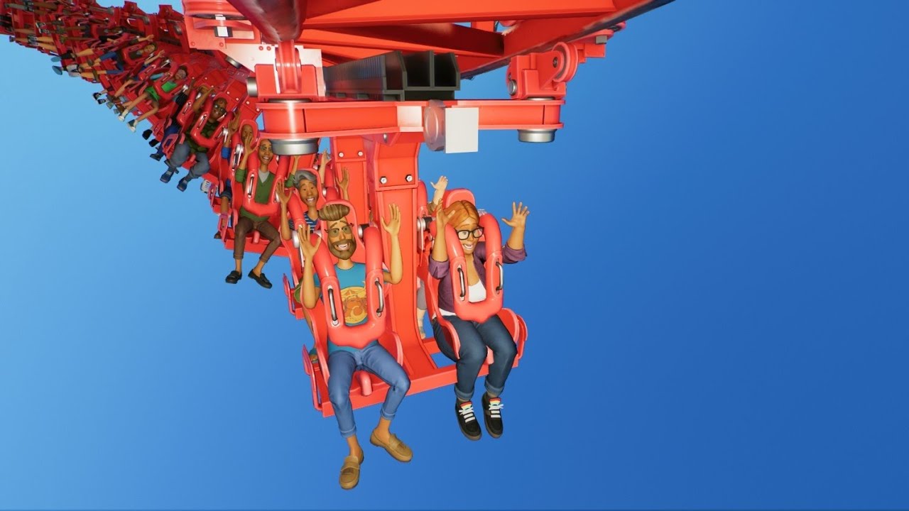 Front Row POV Roller Coaster Ride – This Ride Goes Too Hard | Planet Coaster 2