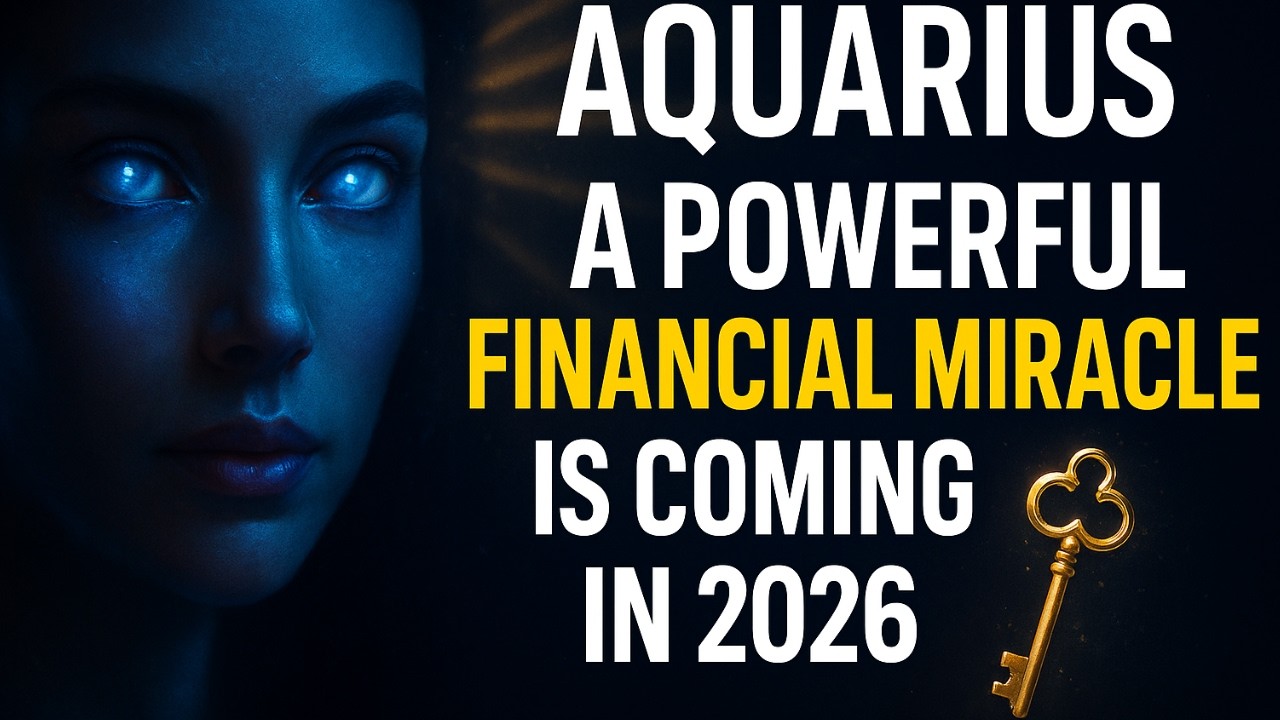 Aquarius: A Powerful Financial Miracle is Coming in Twenty Twenty Six and Your Destiny Is Calling
