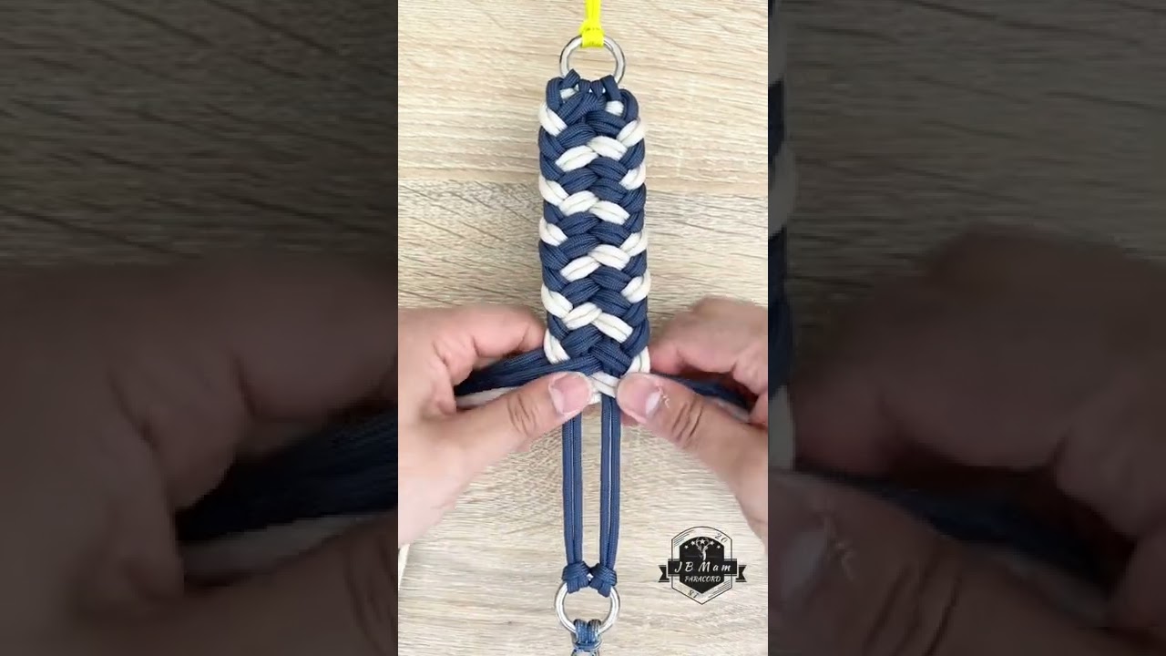 パラコード首輪　パラコード編み　paracord bracelet collar