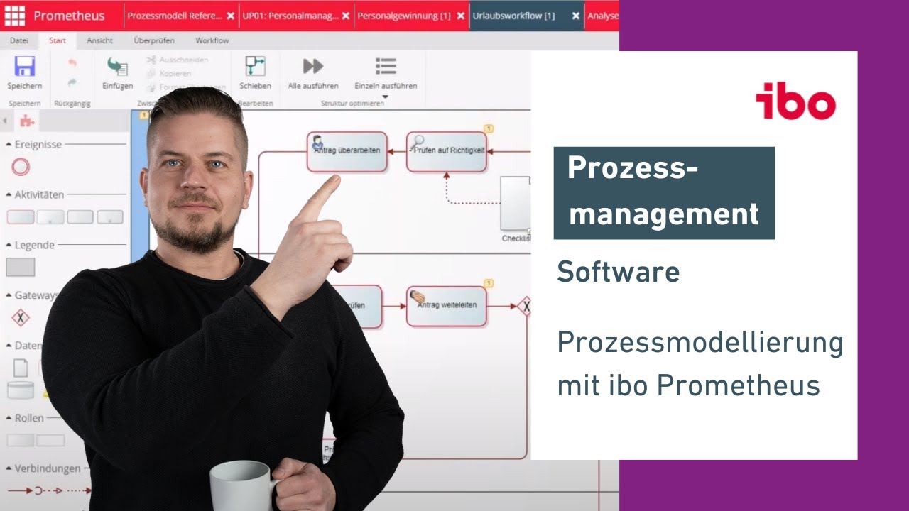 Prozessmanagement Software Webinar | ibo Prometheus – Prozesse modellieren
