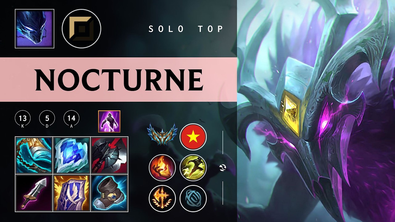 Nocturne Top vs Yone - VN Challenger Patch 26.04