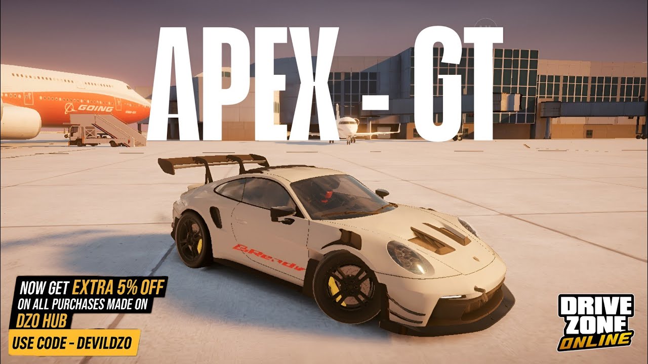 New Apex GT | Drive Zone Online: Maxing Out & Unlocking All Paid Parts | Speed Test Stock & Max !!