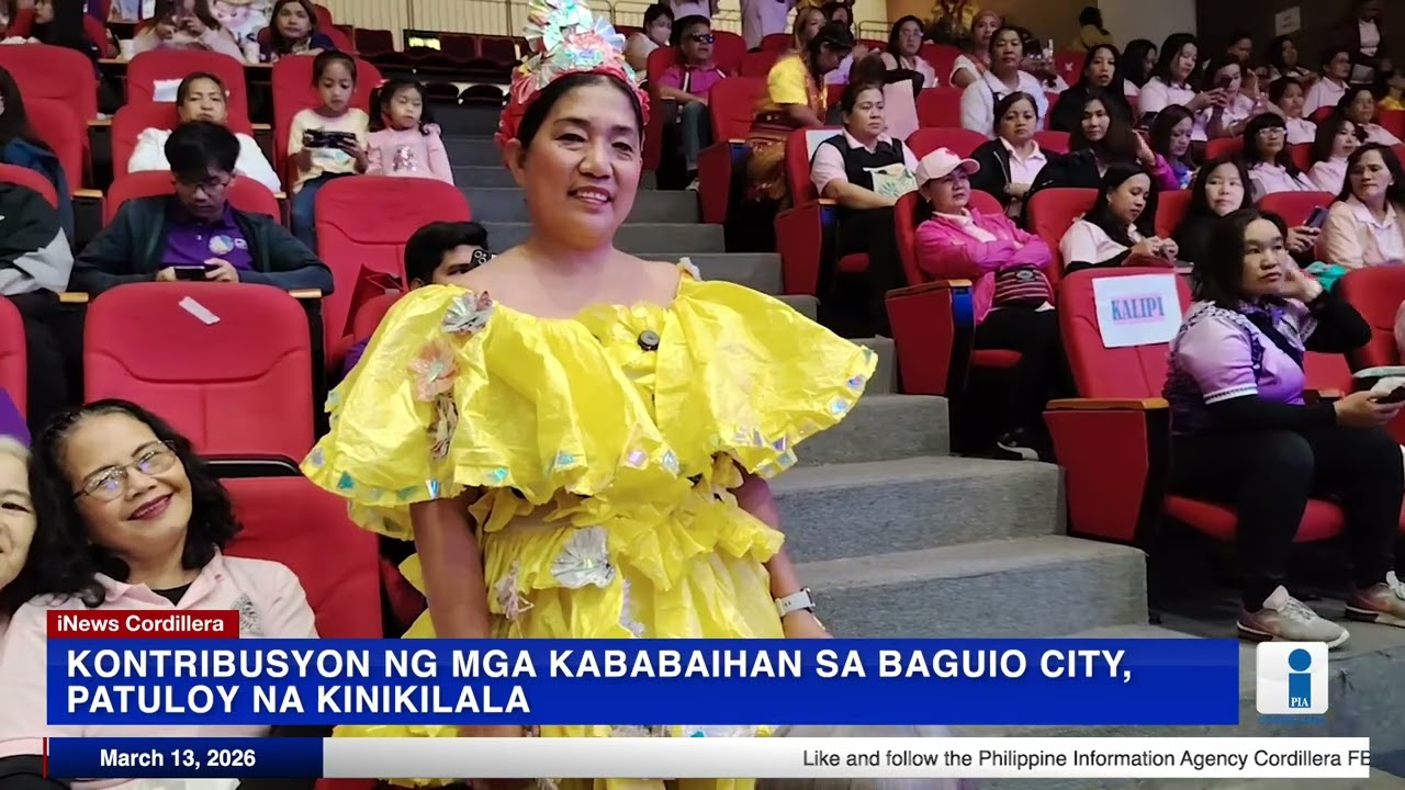 #PIANews | Kontribusyon ng mga kababaihan sa Baguio City, patuloy na kinikilala