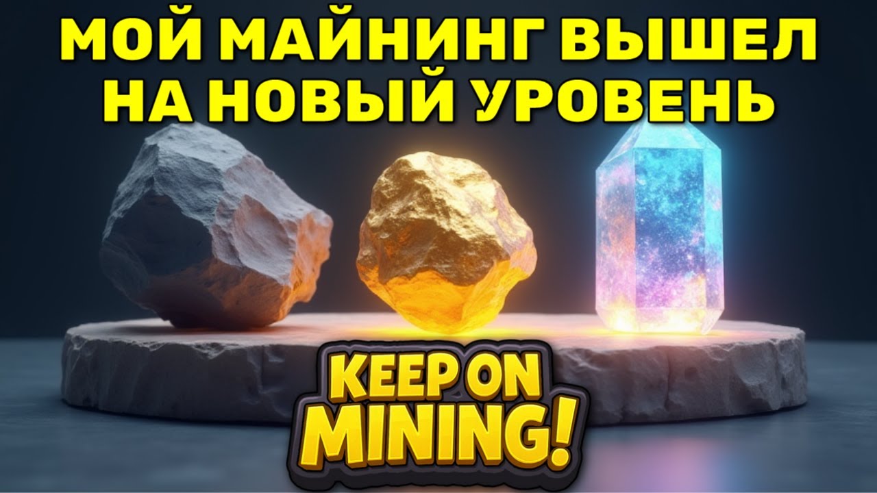 МОЙ МАЙНИНГ ВЫШЕЛ НА НОВЫЙ УРОВЕНЬ | Keep On Mining #2 💥⛏️