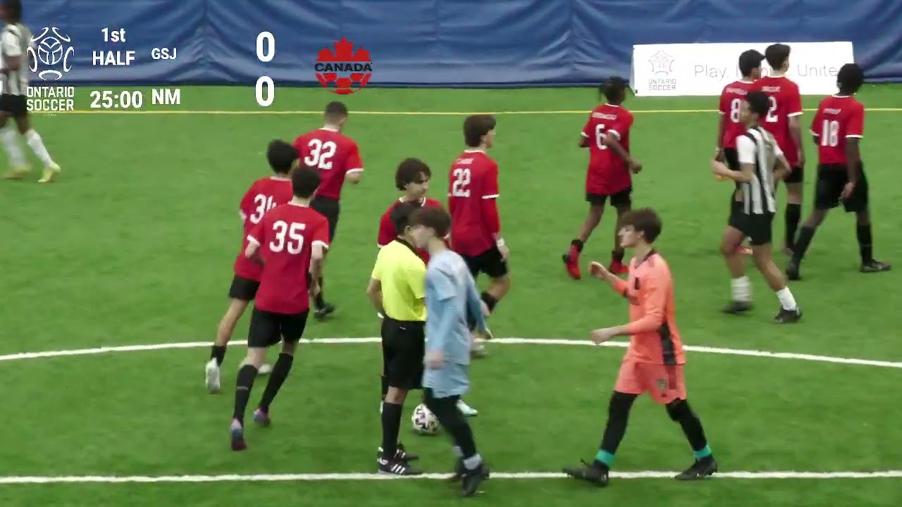North Mississauga VS Glen Shields Juventus   2023 Ontario Indoor Cup Boys U18