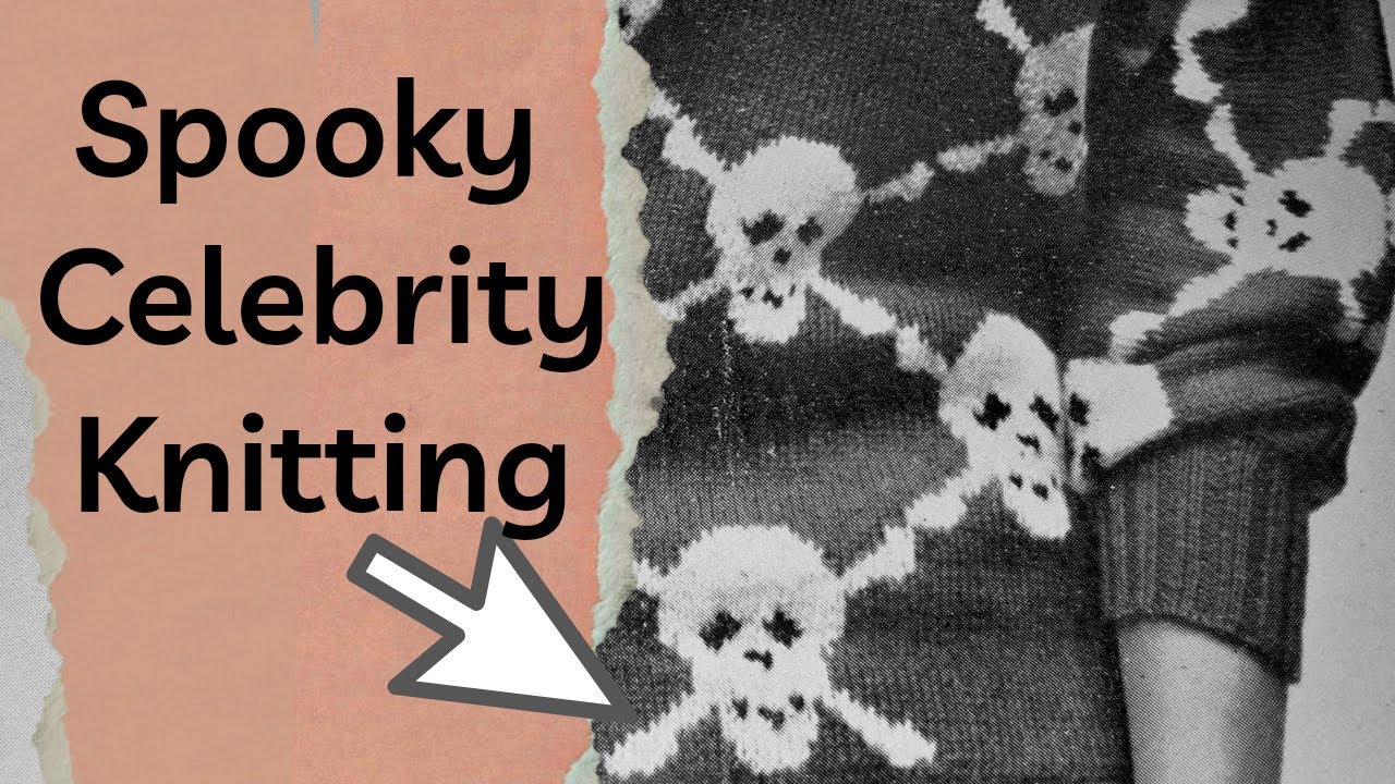 Spooktacular Vintage Patterns with a Horror Icon