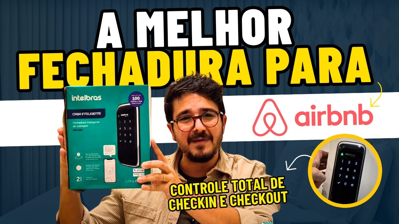 INTELBRAS MFR 1001: A MELHOR FECHADURA ELETRÔNICA PRA AIRBNB