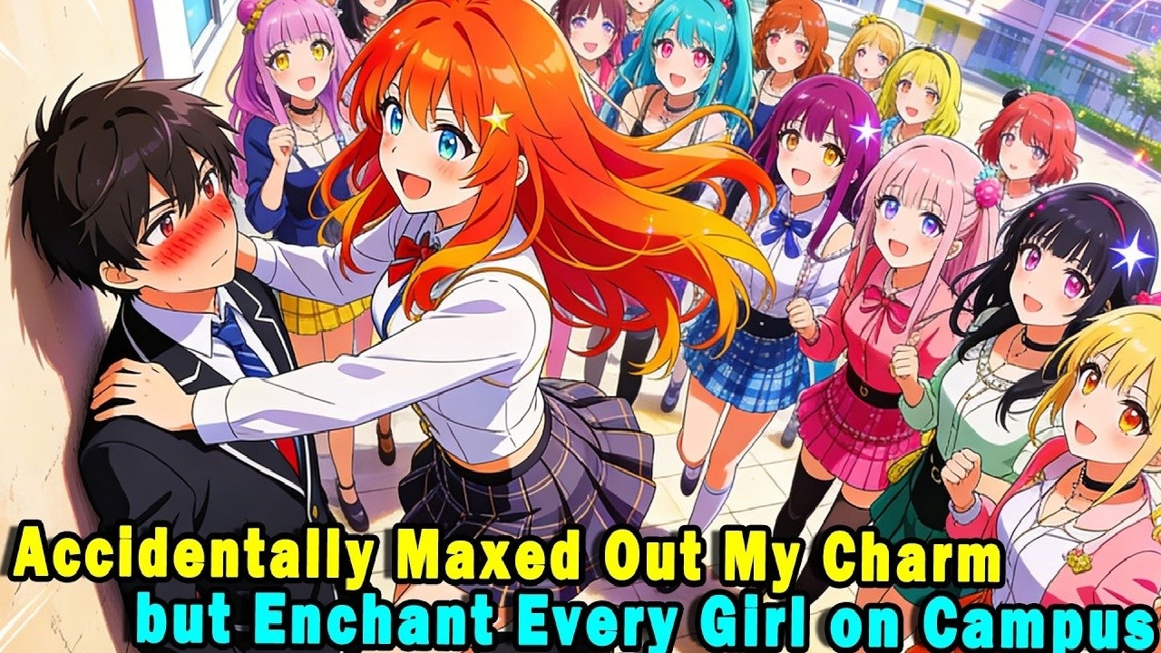 After Accidentally Maxing His Charm, Every Girl on Campus Falls Under His Spell! - Manhwa Recap